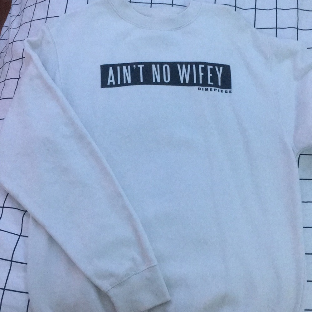 White sweater